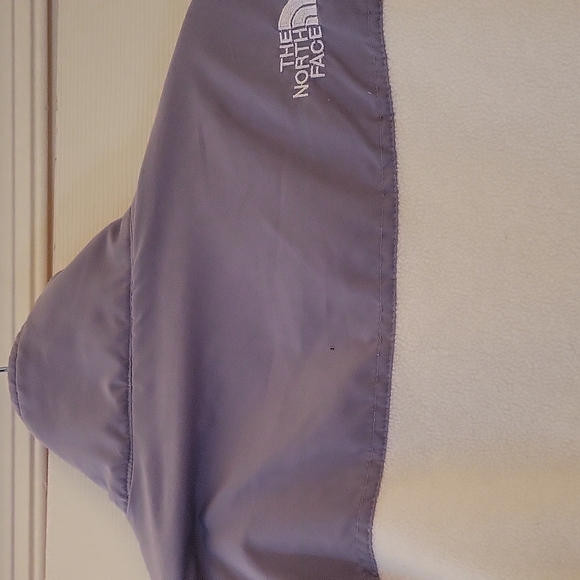 THE NORTH FACE DENALI JACKET CREAM AND GREY GOOD CONDITION. - Picture 9 of 12